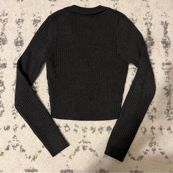 Emory Park (South Moon Under) Ribbed Crop Sweater - Picture 5 of 13